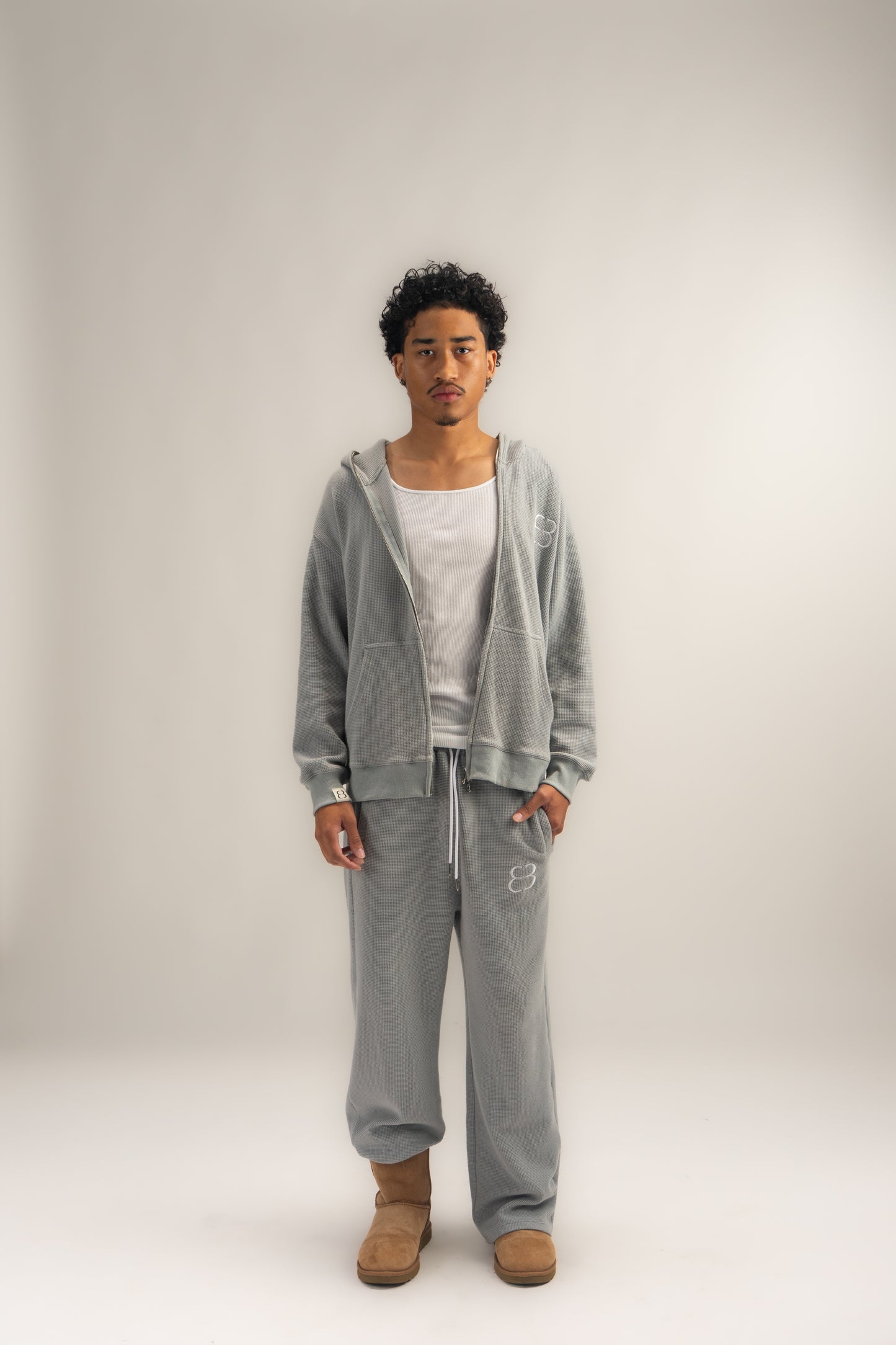 Waffle Knit Sweats