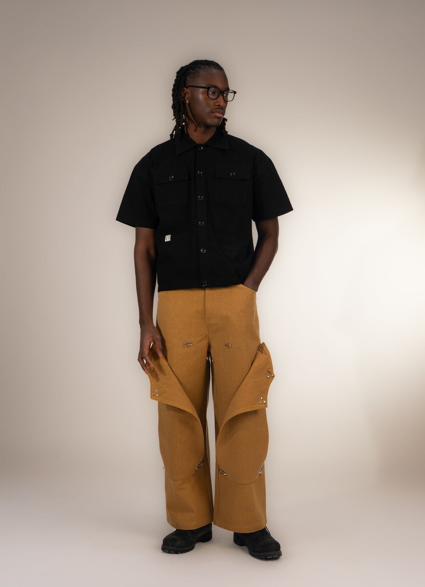 Fireman Trousers - Brown