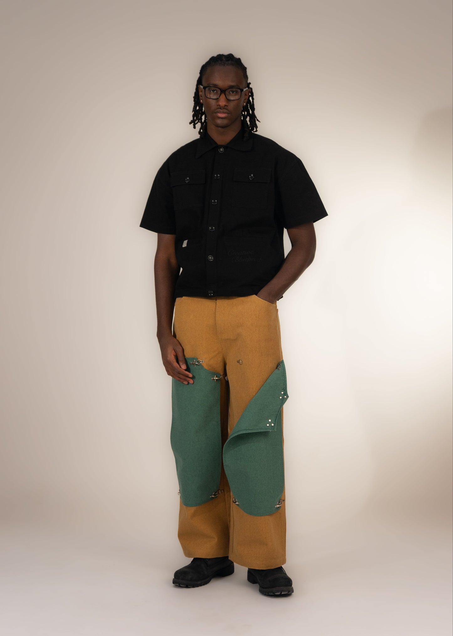 Fireman Trousers - Brown