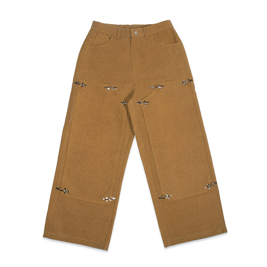 Fireman Trousers - Brown