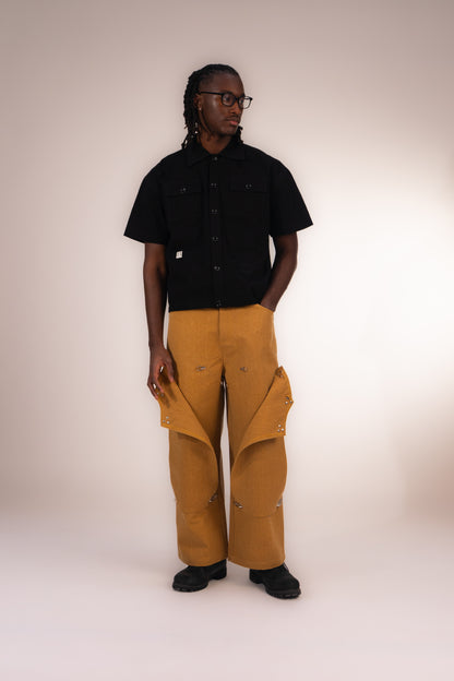 Fireman Trousers - Brown
