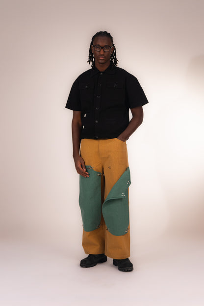 Fireman Trousers - Brown