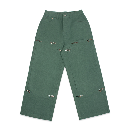 Fireman Trousers - Green