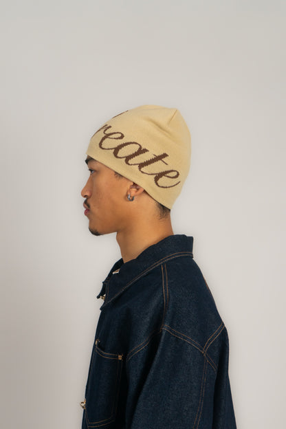 Create Beanie - Beige